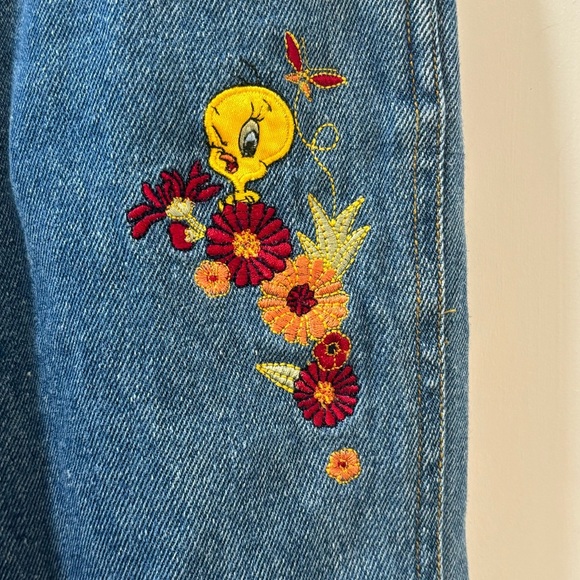 Looney Tunes - Embroidered Tweety Jeans - Picture 4 of 8